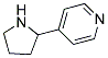 (+)- (9ci)-4-(2-吡咯烷)-吡啶結構式_130343-14-5結構式