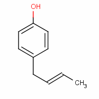 4-(2-丁烯-1-基)-苯酚結(jié)構(gòu)式_13037-71-3結(jié)構(gòu)式