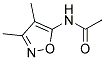 Acetamide, n-(3,4-dimethyl-5-isoxazolyl)-(9ci)Structure,13053-86-6Structure Acetamide, n-(3,4-dimethyl-5-isoxazolyl)-(9ci) Structure,13053-86-6Structure