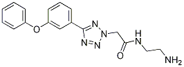 N-(2-氨基乙基)-2-[5-(3-苯氧基苯基)-2H-四唑-2-基]乙酰胺結(jié)構(gòu)式_1305320-68-6結(jié)構(gòu)式