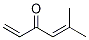 5-Methylhexa-1,4-dien-3-oneStructure,13058-38-3Structure 5-Methylhexa-1,4-dien-3-one Structure,13058-38-3Structure