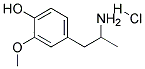 4-(2-Aminopropyl)-2-methoxyphenolStructure,13062-61-8Structure 4-(2-Aminopropyl)-2-methoxyphenol Structure,13062-61-8Structure