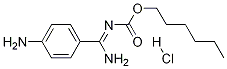 Hexyl amino(4-aminophenyl)methylenecarbamate hydrochlorideStructure,1307233-93-7Structure Hexyl amino(4-aminophenyl)methylenecarbamate hydrochloride Structure,1307233-93-7Structure