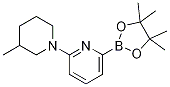 2-(3-Methyl-1-piperidinyl)-6-(4,4,5,5-tetramethyl-1,3,2-dioxaborolan-2-yl)pyridineStructure,1310404-13-7Structure 2-(3-Methyl-1-piperidinyl)-6-(4,4,5,5-tetramethyl-1,3,2-dioxaborolan-2-yl)pyridine Structure,1310404-13-7Structure