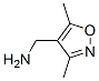 3,5-Dimethyl-4-isoxazolemethanamineStructure,131052-47-6Structure 3,5-Dimethyl-4-isoxazolemethanamine Structure,131052-47-6Structure