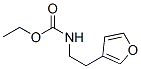 Carbamic acid, [2-(3-furanyl)ethyl]-, ethyl ester (9ci) Structure,131169-29-4Structure