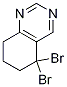 5,5-Dibromo-5,6,7,8-tetrahydro-quinazolineStructure,1313712-38-7Structure 5,5-Dibromo-5,6,7,8-tetrahydro-quinazoline Structure,1313712-38-7Structure