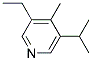 Pyridine, 3-ethyl-4-methyl-5-(1-methylethyl)-(9ci)Structure,131666-16-5Structure Pyridine, 3-ethyl-4-methyl-5-(1-methylethyl)-(9ci) Structure,131666-16-5Structure