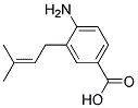 Benzoic acid, 4-amino-3-(3-methyl-2-butenyl)-(9ci)Structure,131989-76-9Structure Benzoic acid, 4-amino-3-(3-methyl-2-butenyl)-(9ci) Structure,131989-76-9Structure