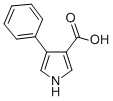 4-Phenyl-1h-pyrrole-3-carboxylic acidStructure,132040-12-1Structure 4-Phenyl-1h-pyrrole-3-carboxylic acid Structure,132040-12-1Structure