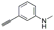 Benzenamine, 3-ethynyl-n-methyl-(9ci)Structure,132056-23-6Structure Benzenamine, 3-ethynyl-n-methyl-(9ci) Structure,132056-23-6Structure
