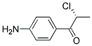1-Propanone, 1-(4-aminophenyl)-2-chloro-, (r)-(9ci)Structure,132298-11-4Structure 1-Propanone, 1-(4-aminophenyl)-2-chloro-, (r)-(9ci) Structure,132298-11-4Structure