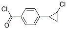 Benzoyl chloride, 4-(2-chlorocyclopropyl)-(9ci) Structure,132337-10-1Structure