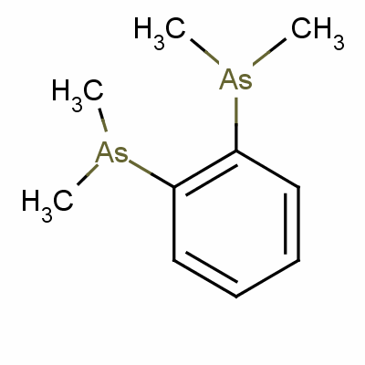 1,2-Phenylenebis(dimethylarsine)Structure,13246-32-7Structure 1,2-Phenylenebis(dimethylarsine) Structure,13246-32-7Structure