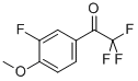 2,2,2-Trifluoro-1-(3-fluoro-4-methoxyphenyl)ethanoneStructure,132734-54-4Structure 2,2,2-Trifluoro-1-(3-fluoro-4-methoxyphenyl)ethanone Structure,132734-54-4Structure