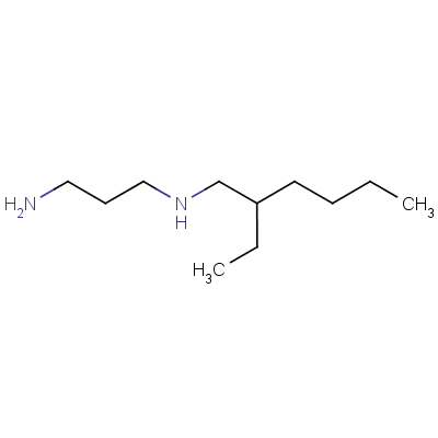 1,3-Propanediamine, n-(2-ethylhexyl)-Structure,13281-06-6Structure 1,3-Propanediamine, n-(2-ethylhexyl)- Structure,13281-06-6Structure