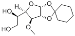 1,2-O-亞環(huán)己基-3-O-甲基-α-D-呋喃葡萄糖結(jié)構(gòu)式_13322-87-7結(jié)構(gòu)式