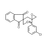 茚草酮Structure,133220-30-1Structure 茚草酮 Structure,133220-30-1Structure