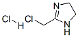 2-(Chloromethyl)-4,5-dihydro-1H-imidazole hydrochloride Structure,13338-49-3Structure