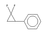 1,1-Difluoro-2-phenyl-cyclopropaneStructure,13343-40-3Structure 1,1-Difluoro-2-phenyl-cyclopropane Structure,13343-40-3Structure