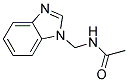 Acetamide, n-(1h-benzimidazol-1-ylmethyl)-(9ci)Structure,133478-75-8Structure Acetamide, n-(1h-benzimidazol-1-ylmethyl)-(9ci) Structure,133478-75-8Structure