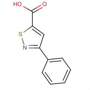 3-苯基-異噻唑-5-羧酸結(jié)構(gòu)式_13363-69-4結(jié)構(gòu)式