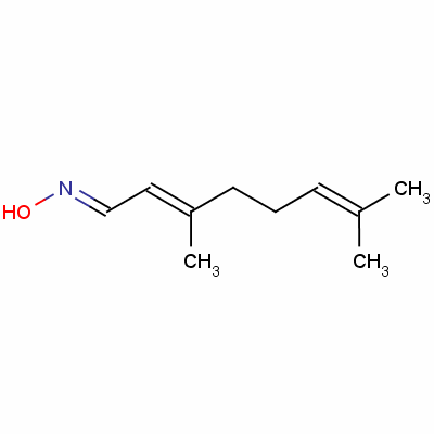 2,6-Octadienal, 3,7-dimethyl-, oximeStructure,13372-77-5Structure 2,6-Octadienal, 3,7-dimethyl-, oxime Structure,13372-77-5Structure