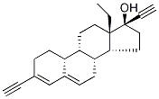 13-Ethyl-3-ethynyl-18,19-dinor-17alpha-pregna-3,5-dien-20-yn-17-olStructure,1337972-89-0Structure 13-Ethyl-3-ethynyl-18,19-dinor-17alpha-pregna-3,5-dien-20-yn-17-ol Structure,1337972-89-0Structure