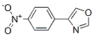 4-(1,3-Oxazole-4-yl) nitrobenzeneStructure,13382-61-1Structure 4-(1,3-Oxazole-4-yl) nitrobenzene Structure,13382-61-1Structure
