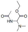 Acetic acid, (acetylamino)(dimethylamino)-, ethyl ester (9ci)Structure,133873-11-7Structure Acetic acid, (acetylamino)(dimethylamino)-, ethyl ester (9ci) Structure,133873-11-7Structure