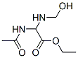 Acetic acid, (acetylamino)(hydroxymethylamino)-, ethyl ester (9ci)Structure,133873-16-2Structure Acetic acid, (acetylamino)(hydroxymethylamino)-, ethyl ester (9ci) Structure,133873-16-2Structure