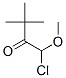 2-Butanone, 1-chloro-1-methoxy-3,3-dimethyl-Structure,134219-97-9Structure 2-Butanone, 1-chloro-1-methoxy-3,3-dimethyl- Structure,134219-97-9Structure