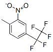 1-Methyl-2-nitro-4-(perfluoroethyl)benzeneStructure,134302-31-1Structure 1-Methyl-2-nitro-4-(perfluoroethyl)benzene Structure,134302-31-1Structure