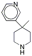 3-(4-甲基-4-哌啶基)吡啶結(jié)構(gòu)式_1343593-92-9結(jié)構(gòu)式