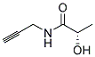 (s)-(9ci)-2-羥基-n-2-丙炔丙酰胺結構式_134441-85-3結構式