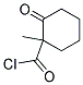 Cyclohexanecarbonyl chloride, 1-methyl-2-oxo-(9ci)Structure,134519-26-9Structure Cyclohexanecarbonyl chloride, 1-methyl-2-oxo-(9ci) Structure,134519-26-9Structure