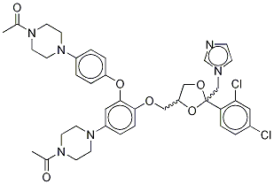 N-acetylpiperazine-n’-(4-phenol) ketoconazoleStructure,1346598-39-7Structure N-acetylpiperazine-n’-(4-phenol) ketoconazole Structure,1346598-39-7Structure