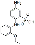 5-氨基-2-[(2-乙氧苯基)氨基]苯磺酸結(jié)構(gòu)式_135-05-7結(jié)構(gòu)式