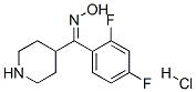 2,4-Difluorophenyl-(4-piperidinyl)methanone oxime hydrochlorideStructure,135634-18-3Structure 2,4-Difluorophenyl-(4-piperidinyl)methanone oxime hydrochloride Structure,135634-18-3Structure