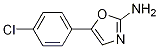 5-(4-Chlorophenyl)oxazol-2-amineStructure,13576-51-7Structure 5-(4-Chlorophenyl)oxazol-2-amine Structure,13576-51-7Structure