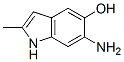1H-indol-5-ol, 6-amino-2-methyl- Structure,135855-68-4Structure