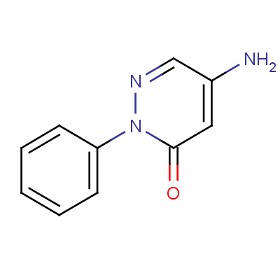 5-Amino-2-phenylpyridazin-3(2h)-oneStructure,13589-77-0Structure 5-Amino-2-phenylpyridazin-3(2h)-one Structure,13589-77-0Structure