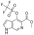 4-(三氟甲基磺酰氧基)-1H-吡咯并[2,3-c]吡啶-5-羧酸甲酯結(jié)構(gòu)式_1359705-35-3結(jié)構(gòu)式