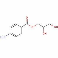 1,2,3-Propanetriol, 1-(4-aminobenzoate)Structure,136-44-7Structure 1,2,3-Propanetriol, 1-(4-aminobenzoate) Structure,136-44-7Structure