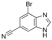 7-Bromo-1h-benzimidazole-5-carbonitrileStructure,1360921-11-4Structure 7-Bromo-1h-benzimidazole-5-carbonitrile Structure,1360921-11-4Structure