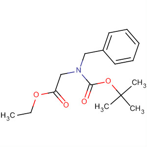 N-benzyl-n-t-butoxycarbonylglycine ethyl esterStructure,136159-62-1Structure N-benzyl-n-t-butoxycarbonylglycine ethyl ester Structure,136159-62-1Structure