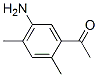 Acetophenone, 5-amino-2,4-dimethyl-(8ci)Structure,13621-22-2Structure Acetophenone, 5-amino-2,4-dimethyl-(8ci) Structure,13621-22-2Structure