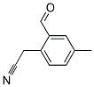 Benzeneacetonitrile, 2-formyl-4-methyl-(9ci)Structure,136263-00-8Structure Benzeneacetonitrile, 2-formyl-4-methyl-(9ci) Structure,136263-00-8Structure