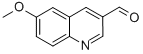 6-甲氧基喹啉-3-羧醛結(jié)構(gòu)式_13669-60-8結(jié)構(gòu)式