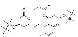 Pravastatin Lactone Di-(tert-butyldimethylsilyl) EtherStructure,136980-32-0Structure Pravastatin Lactone Di-(tert-butyldimethylsilyl) Ether Structure,136980-32-0Structure